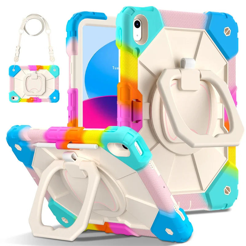 Generation Case Shockproof Tablet Cover For iPad Air 7 6 5 4 10.9 3 Pro