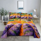 Purple animated Bed Sets
