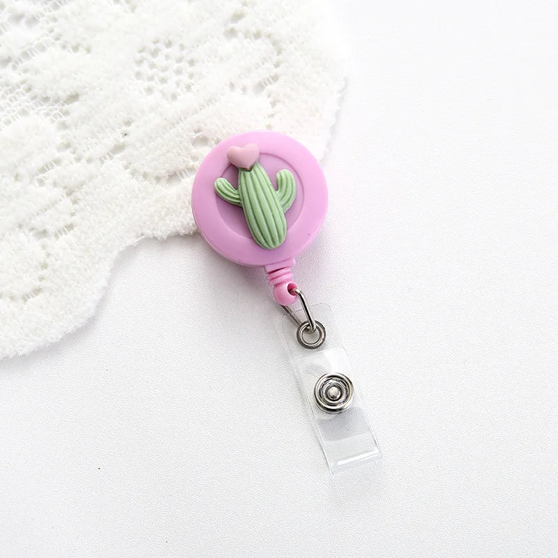 Retractable Reel ID Badge Holder