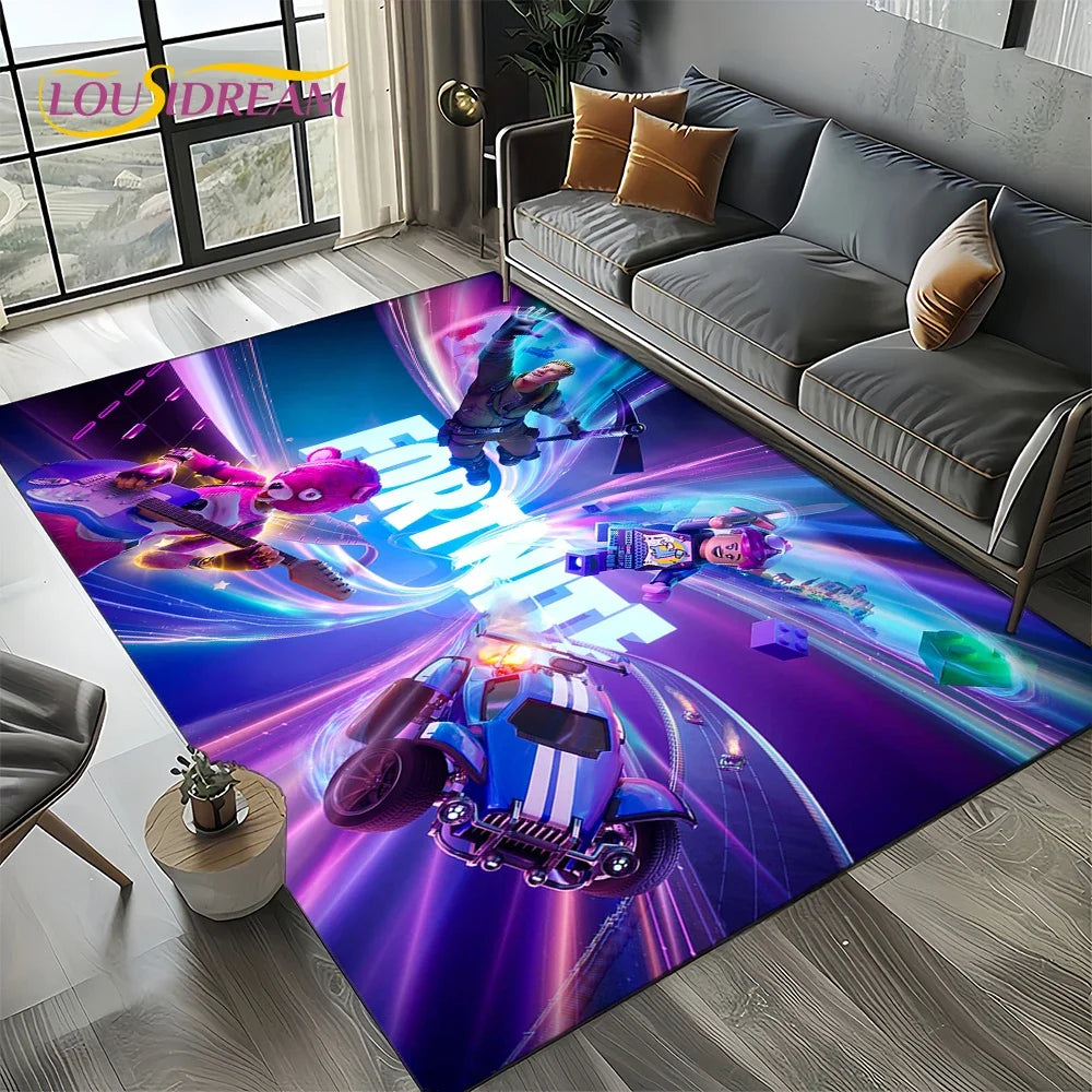 New Style Fortnite-e Cartoon Rug
