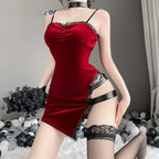 Movie Ada Wong Cos Heroine Secret Service Spy Dress costume