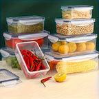 8-PC BPA-Free Airtight Food Containers