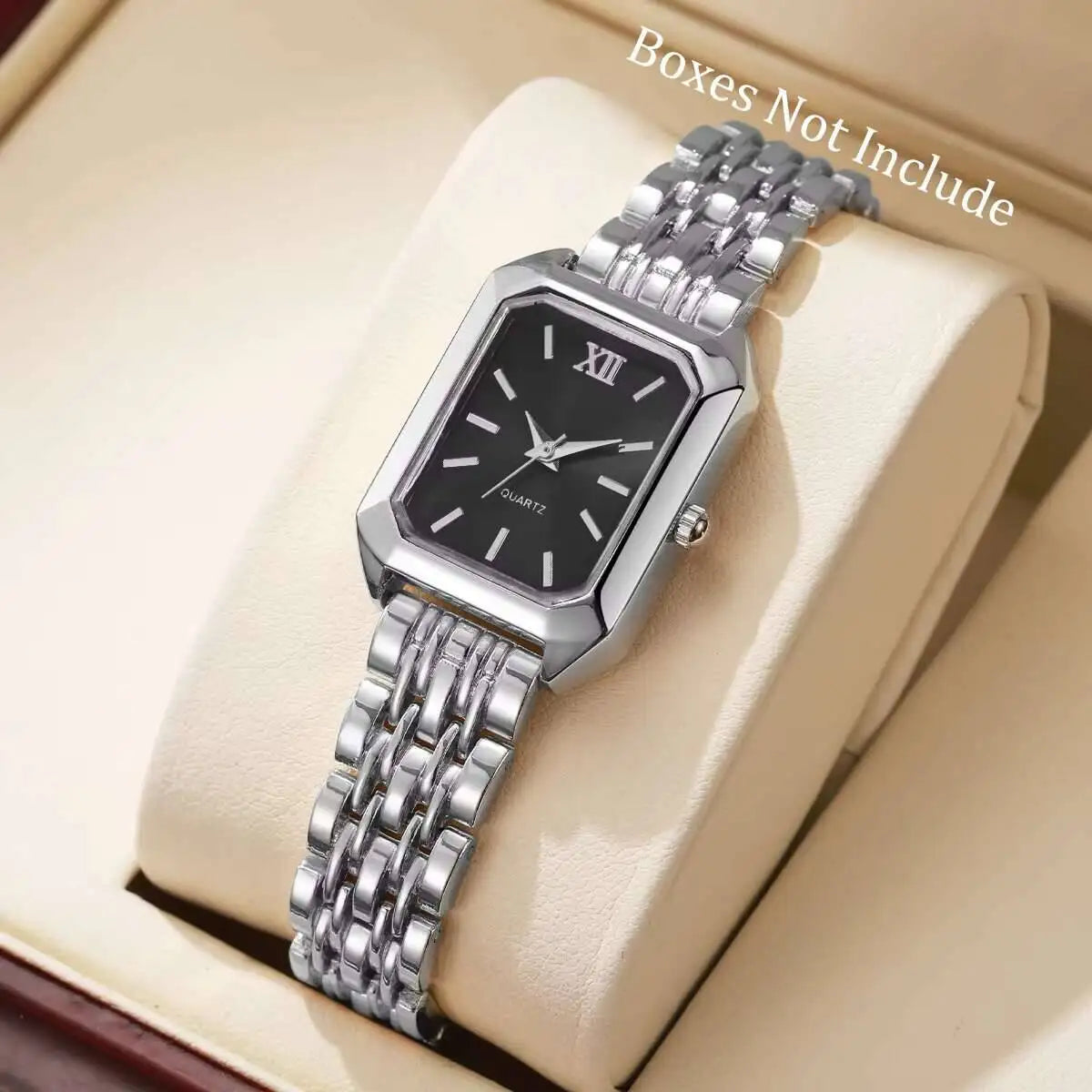 Rectangle Women Quartz Watch Luxury Analog Wristwatches