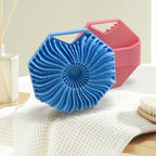 Bath brush scrubber