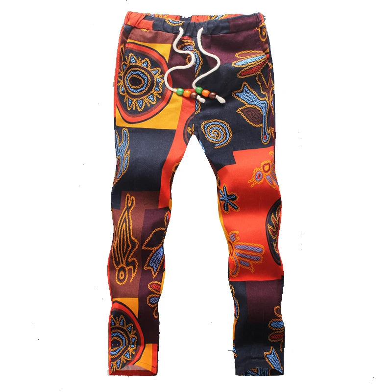 Men's Floral Pants