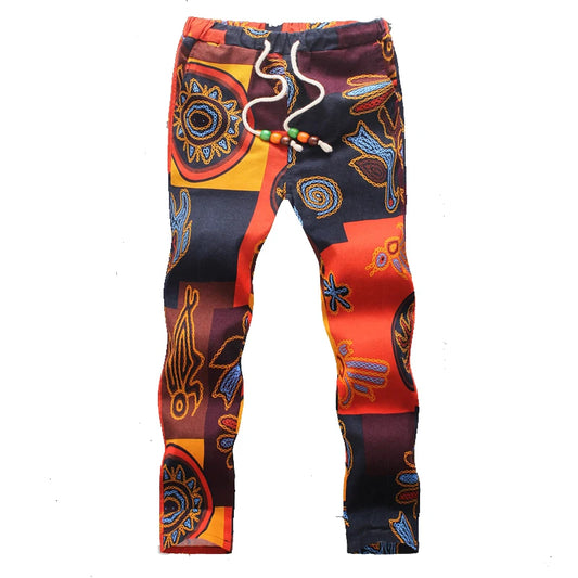 Men's Floral Pants