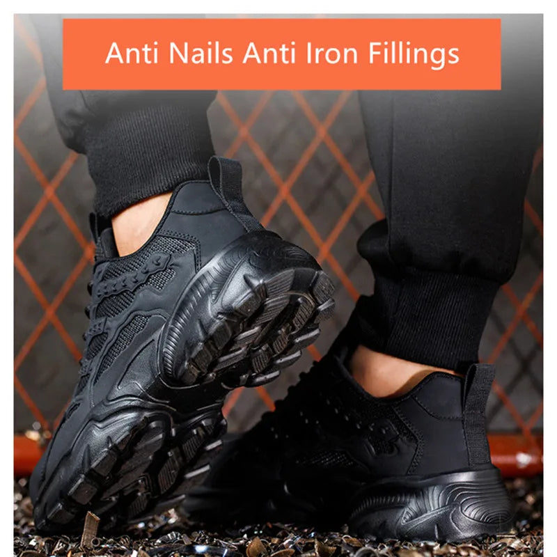 Steel Toe Puncture Proof Safety Work Sneakers