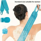 3Pcs Exfoliating Bath Set - Gentle Loofah