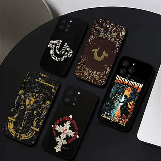 Phone Case For IPhone Mini Black Silicone Soft
