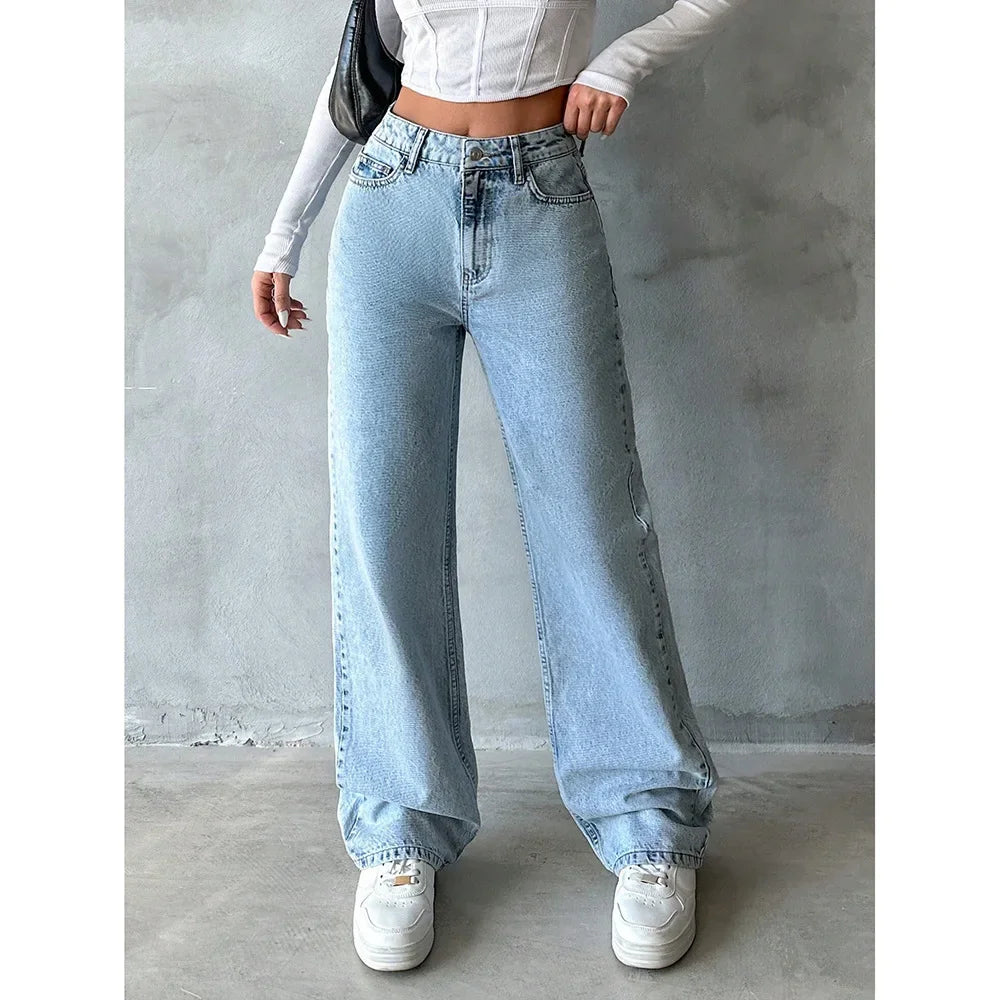Jeans Wide Leg Pants
