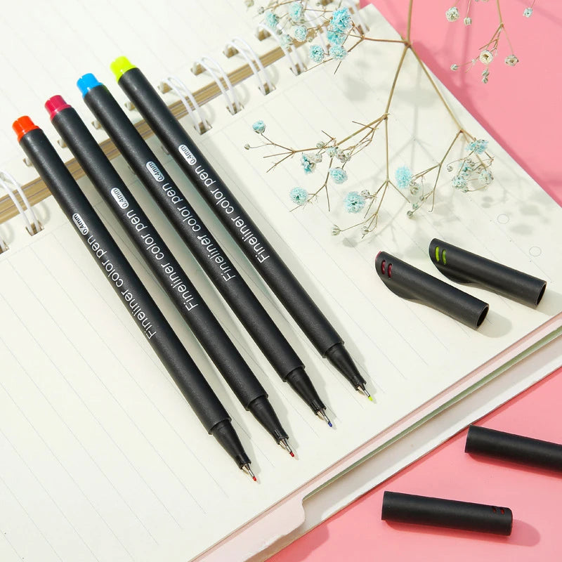 1 Box of Colored Hook Pens
