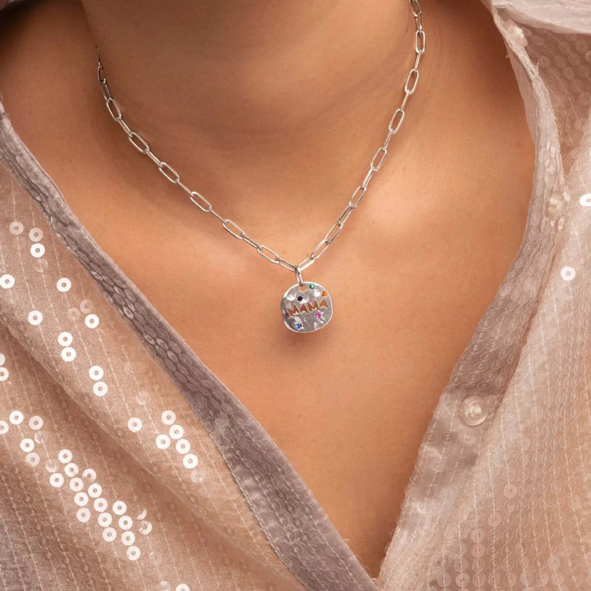 Mother's Day MAMA Necklace