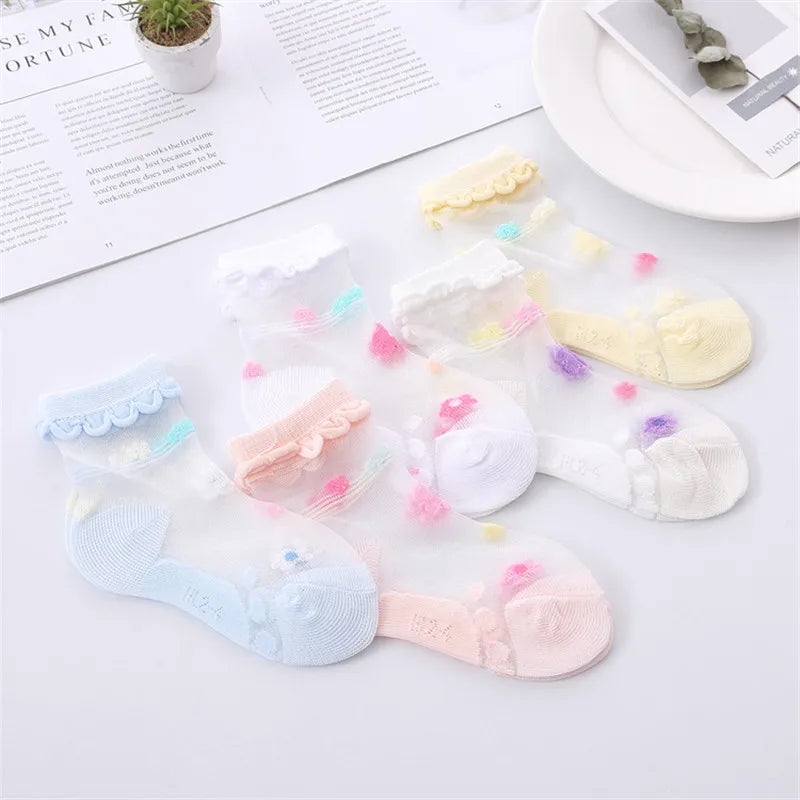 5 Pairs Short Ankle Socks