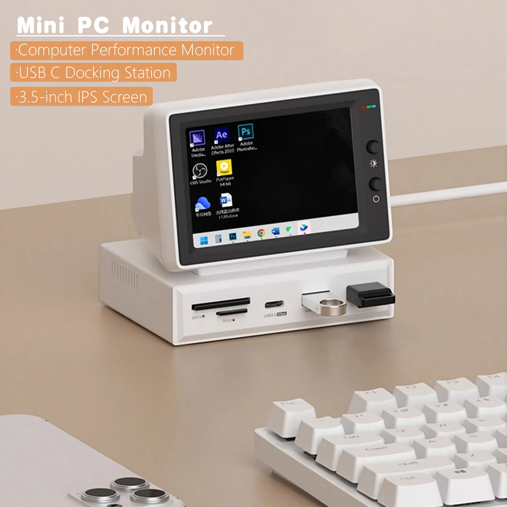 3.5inch HDD Data Monitor Display Sub Screen