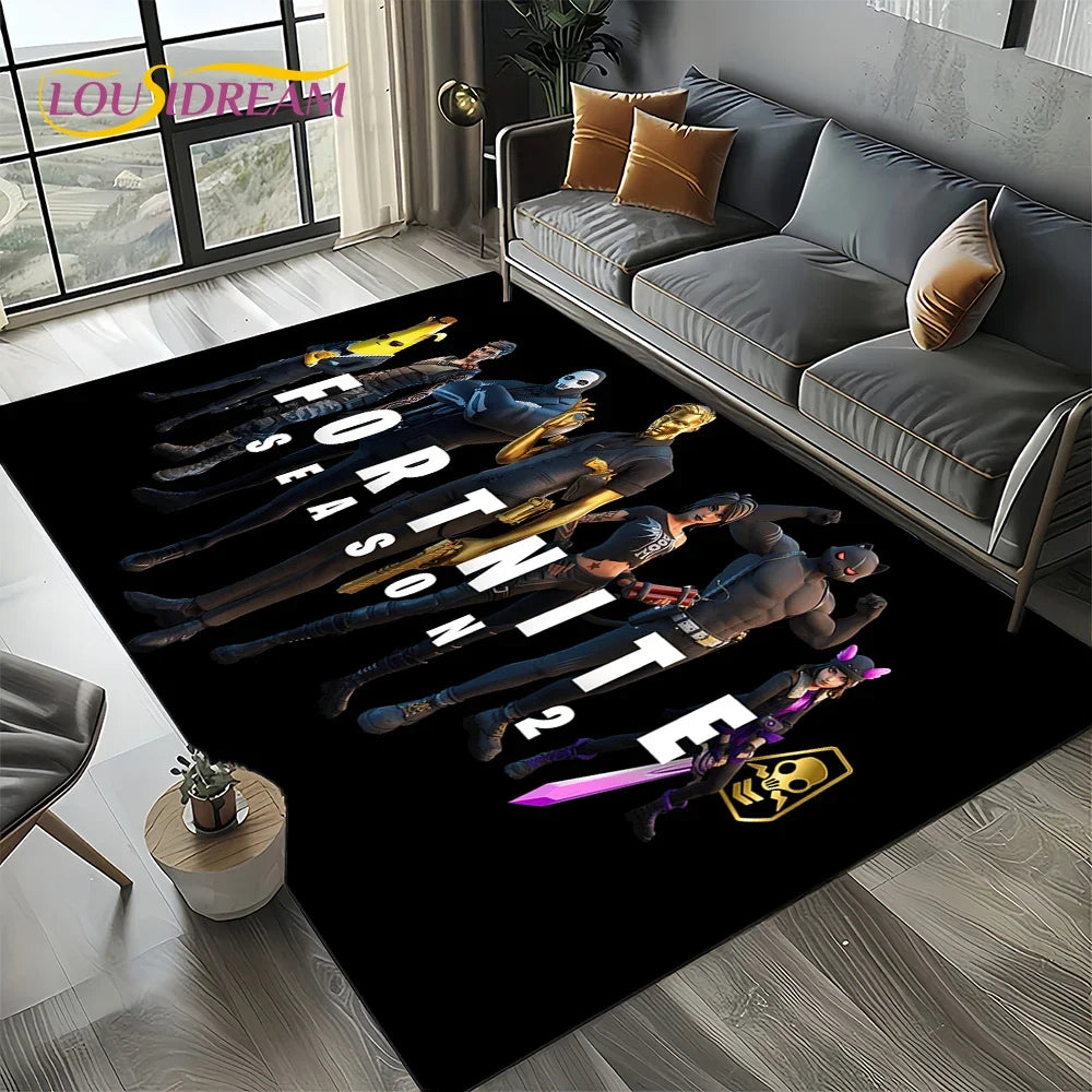 New Style Fortnite-e Cartoon Rug