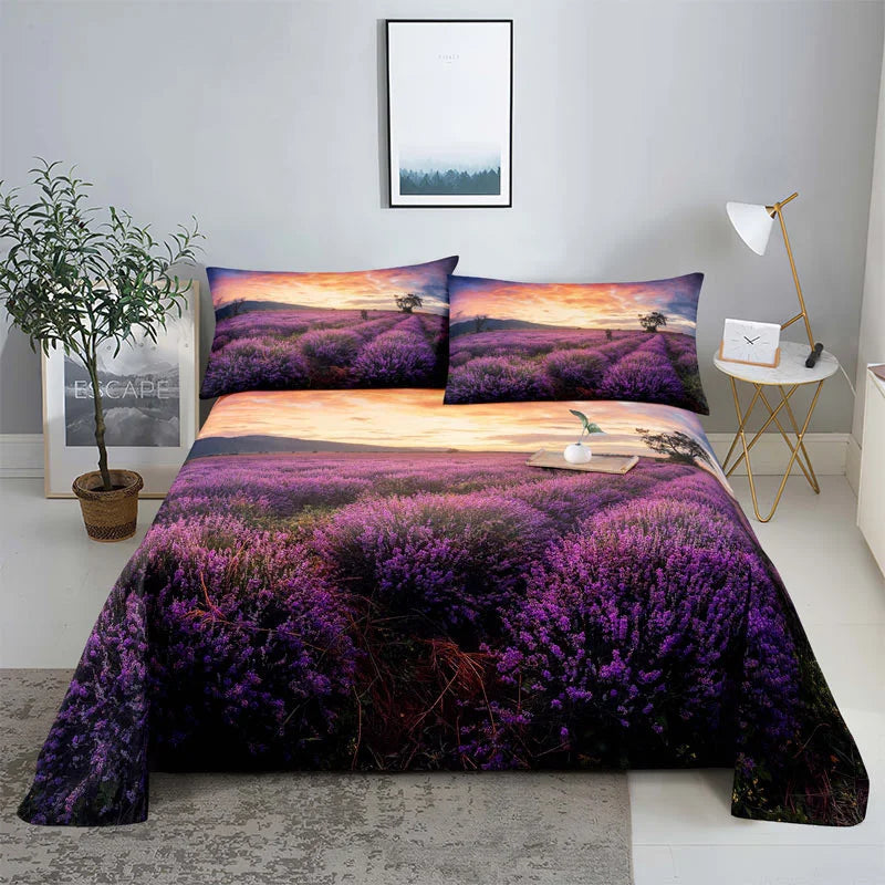 Purple animated Bed Sets