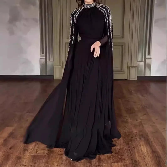 Abaya Drilling Robe Evening Gown,