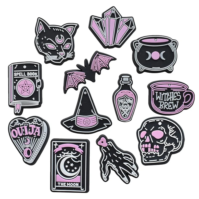 Magic Halloween Day shoe Charms