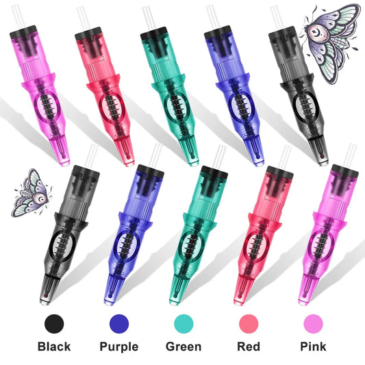 20/15/10/5pcs Ballpoint Tattoo Cartridge Needle
