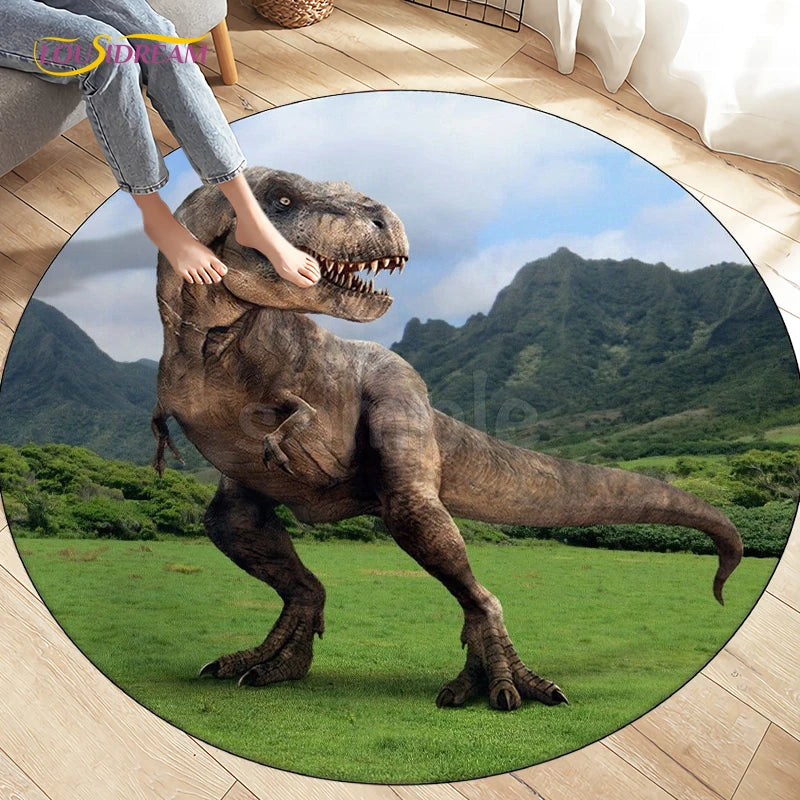 Jurassic Park Cartoon Dinosaur Carpets