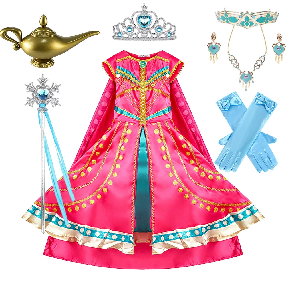 Arabian Dress Magic Lamp Kids Princess Dress