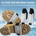 1 Pair Adjustable Stainless Steel Ice Grippers