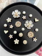 20pc  pearl camellia and flowers