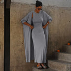 Elegant 2 Piece Bodycon Long Sleeve Cardigan