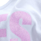 2/4PCS Big Girls Loves Printed Sports Training Bras