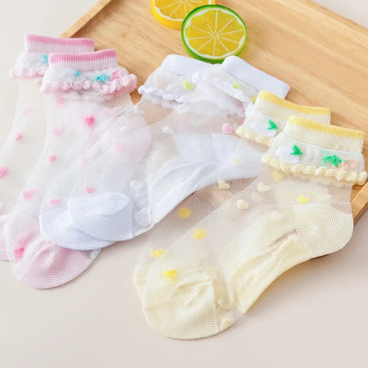 5 Pairs Short Ankle Socks