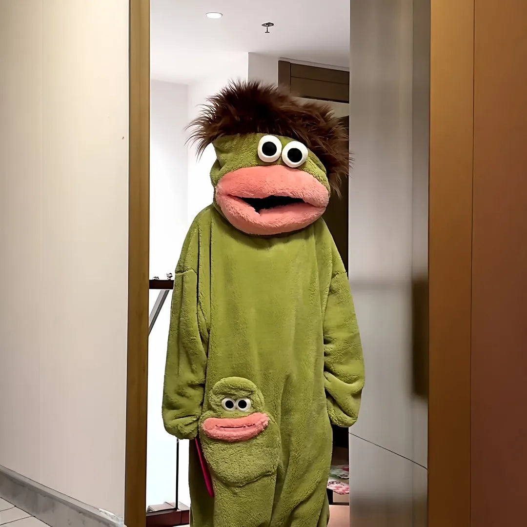 Cartoon Monster Onesie Pajamas