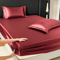 Ice Silk Fitted Sheet 90x200cm