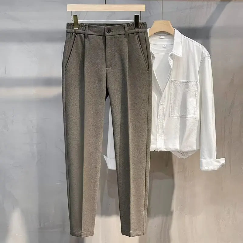 2026 Men's Straight-Leg Suit Pants