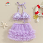 Baby Girls Bikini Beach Swimwear 2 Piece