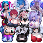 Wrist Rest 3D Soft and Smooth Silicone Mouse Pad