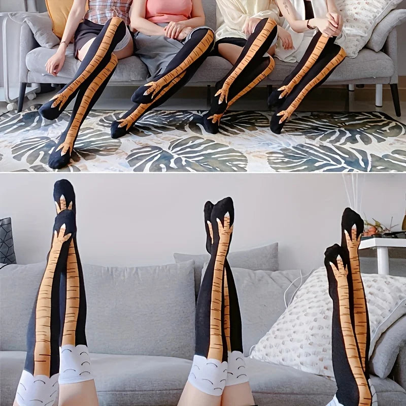 Knee High chicken leg Socks