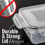 8-PC BPA-Free Airtight Food Containers