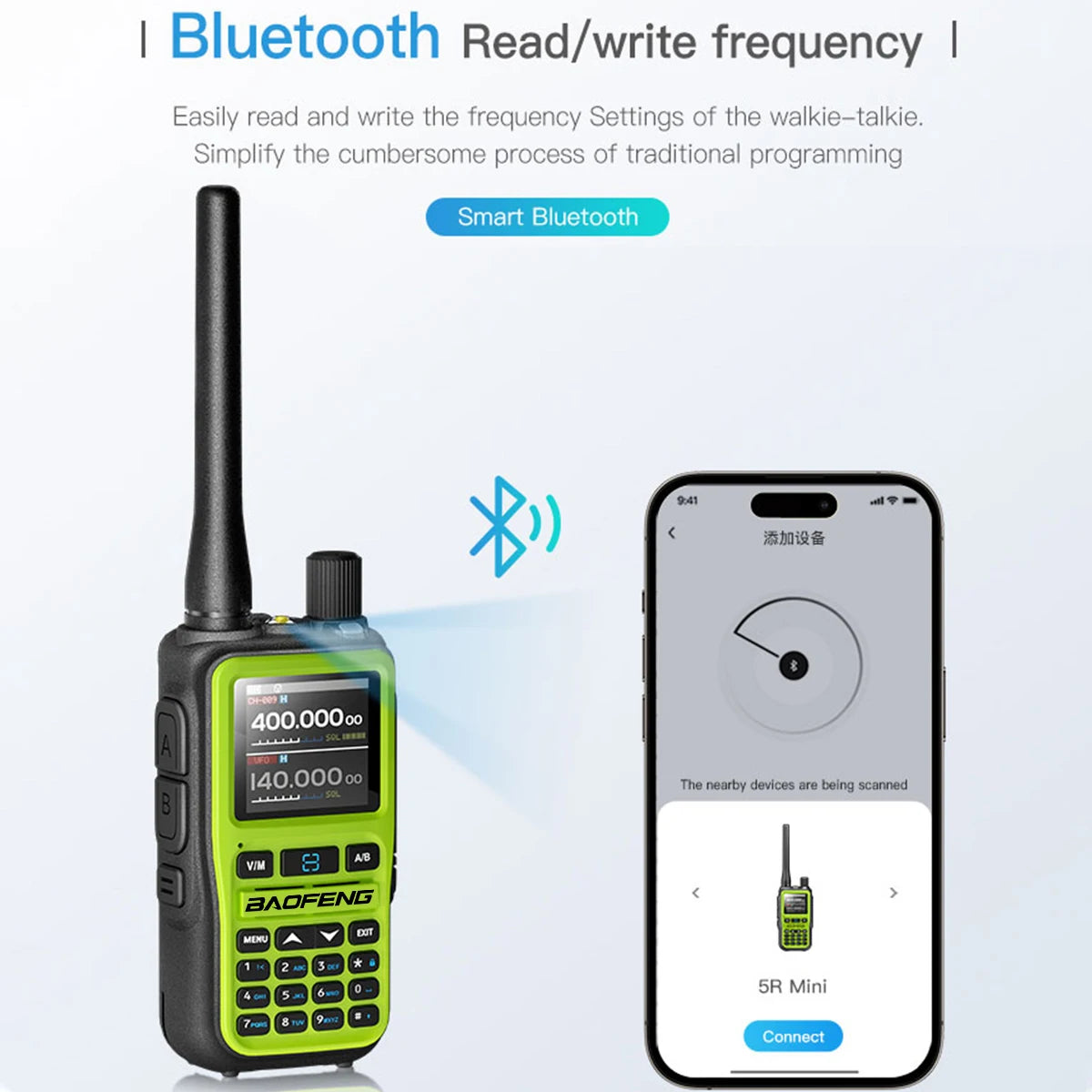 BAOFENG UV-5R Mini Walkie Talkie Multi Band