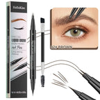 Two-pronged Eyebrow Pencil Waterproof
