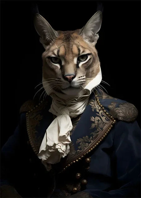 Aristocrat Animals Portrait Posters