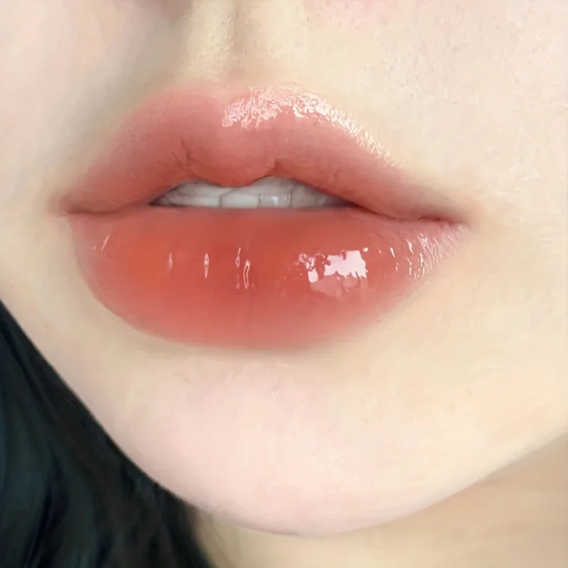 6 color  little bear lip gloss