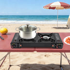 2 Burners Portable Camping Stove