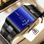 POEDAGAR Waterproof Wristwatch Stainless Steel