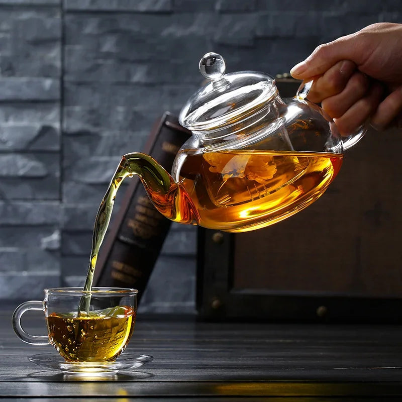 Borosilicate Glass Tea Pot