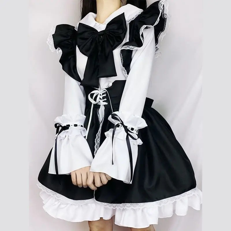 Halloween Maid Outfit Lolita Cosplay
