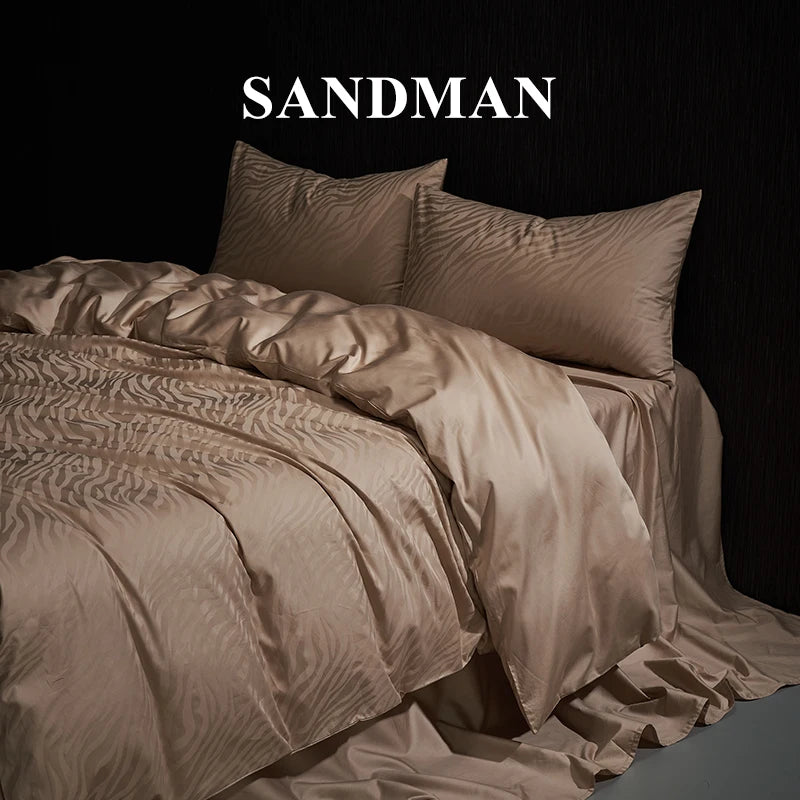 4pcs Satin Bed Set