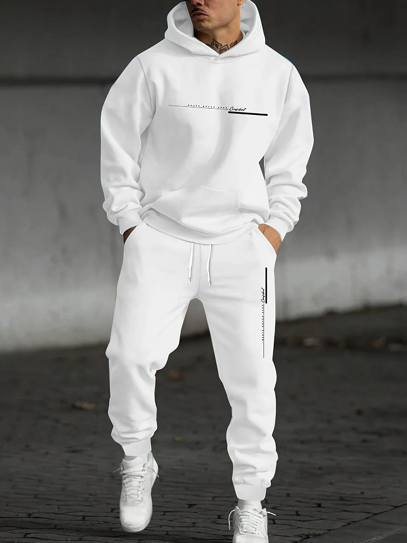 Fall Printed Jogger Set