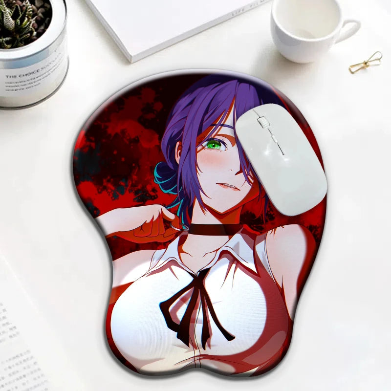Wrist Rest 3D Soft and Smooth Silicone Mouse Pad