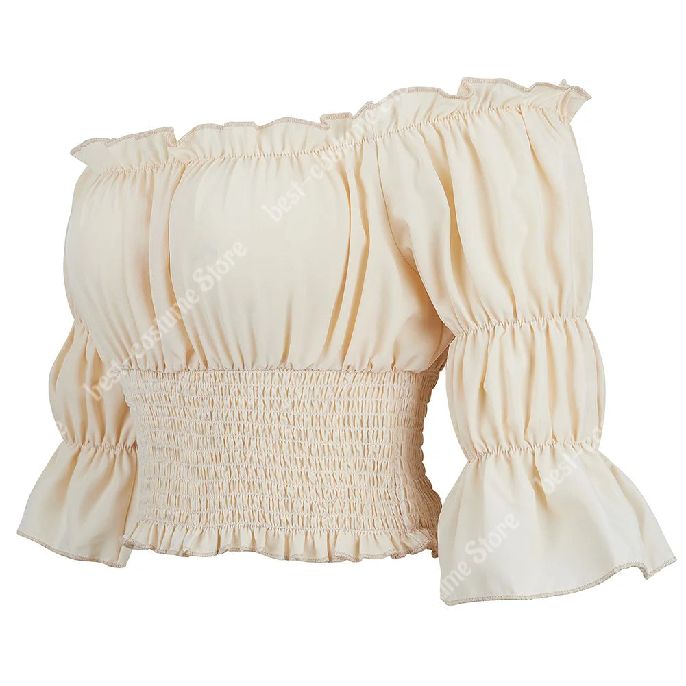 Medieval pirate blouse