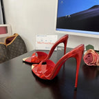 Pointed Open Toe High Heel